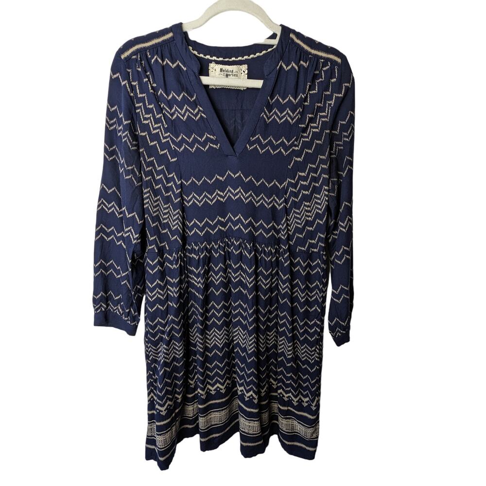 Anthropologie Holding Horses Dress Medium